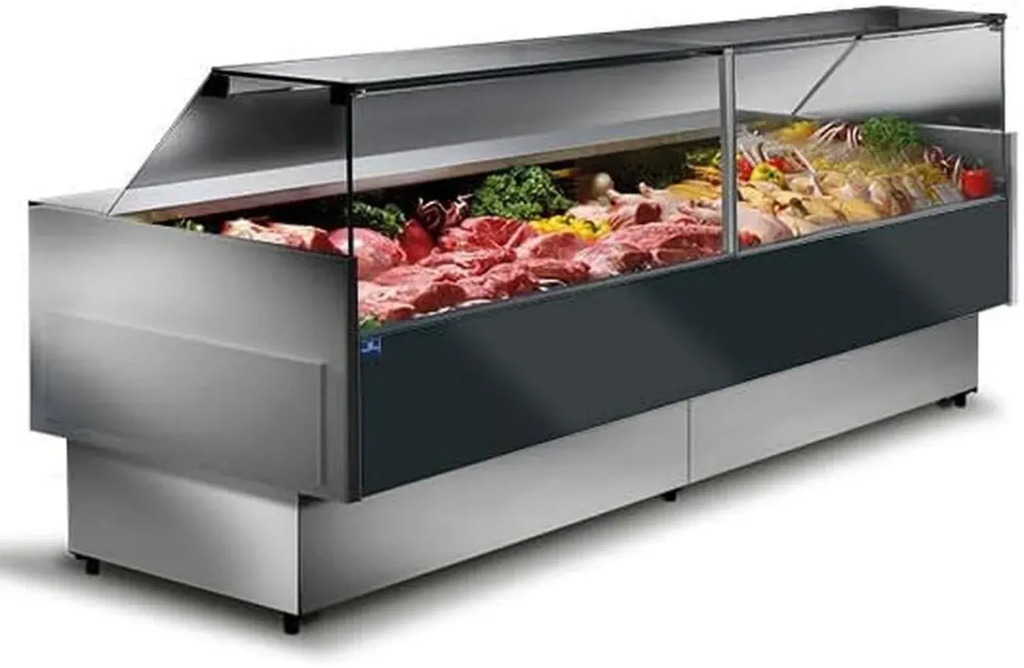Armoire Réfrigérée à Viande avec Vitre, 1040 mm, 0°/+4°C - Mastro
