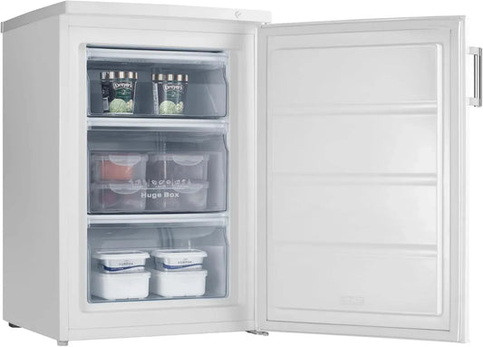 Mini Congélateur SEVERIN 85L, Pose Libre, Économique Classe C, 38 dB, Blanc