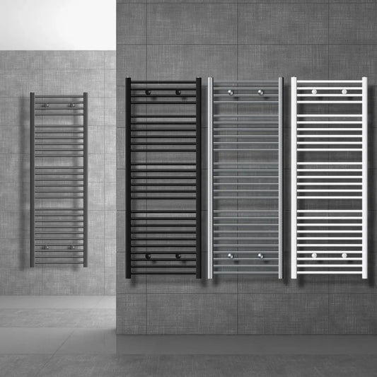 Radiateur électrique luxe pour salle de bain 900W avec thermostat digital et sèche-serviettes